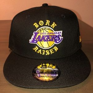 Born x Raised Los Angeles Lakers New Era hat